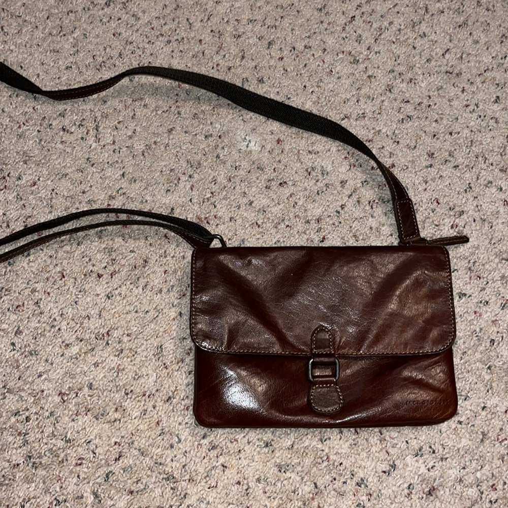 Jack George’s leather crossbody bag
